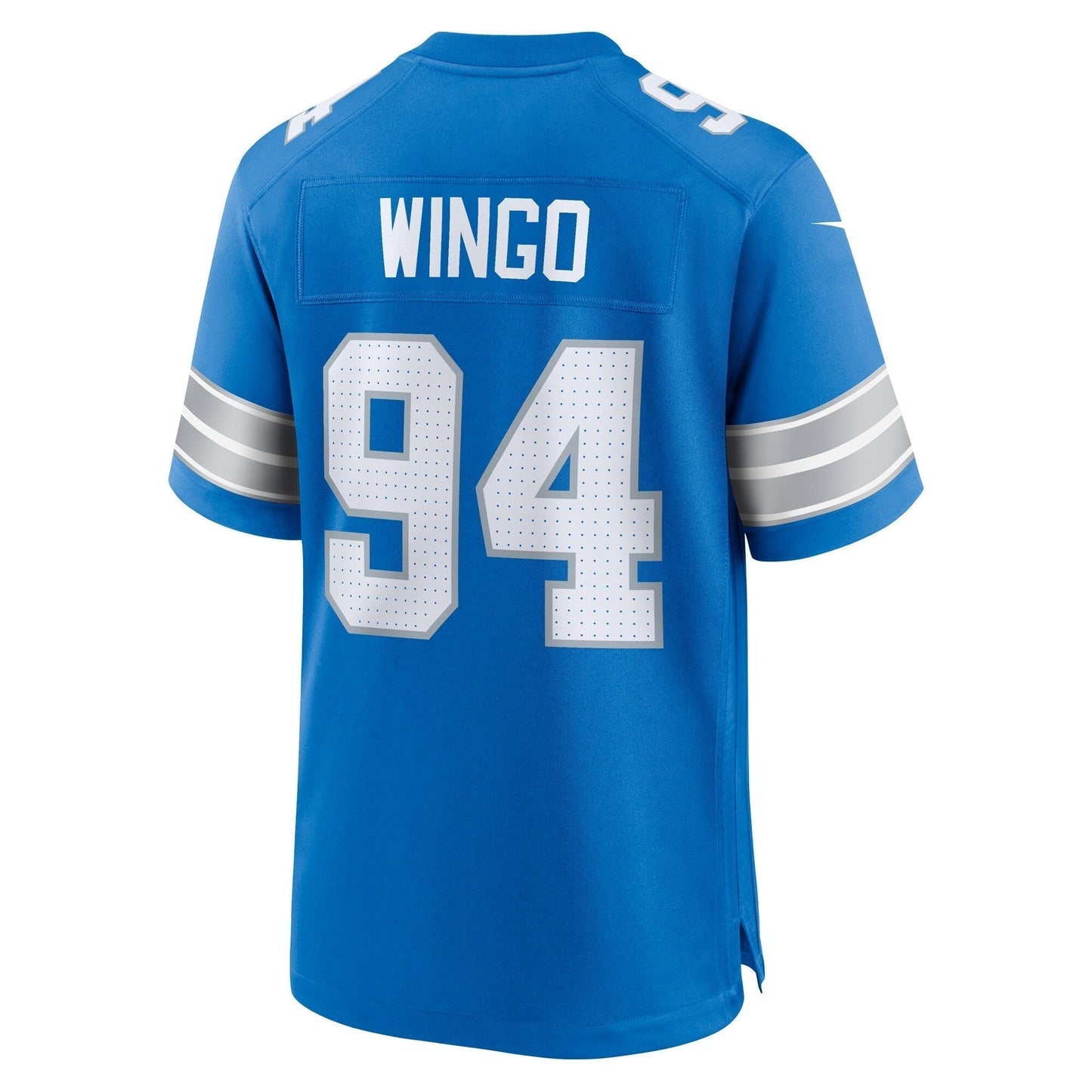 Mekhi Wingo Detroit Lions Team Game Jersey - Blue