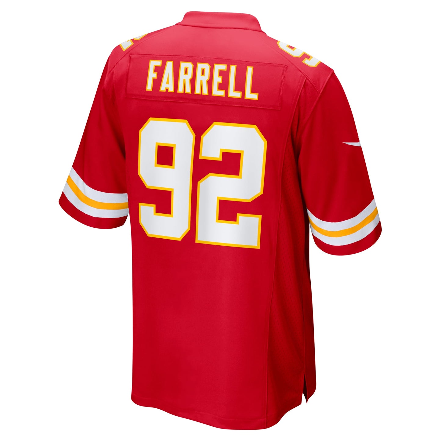 Neil Farrell Jr. Kansas City Chiefs Team Game Jersey - Red