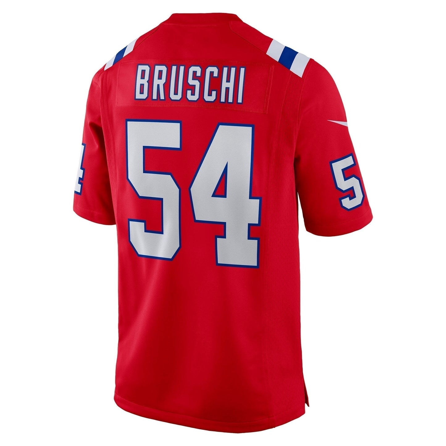 Tedy Bruschi New England Patriots Retired Alternate Game Jersey - Red