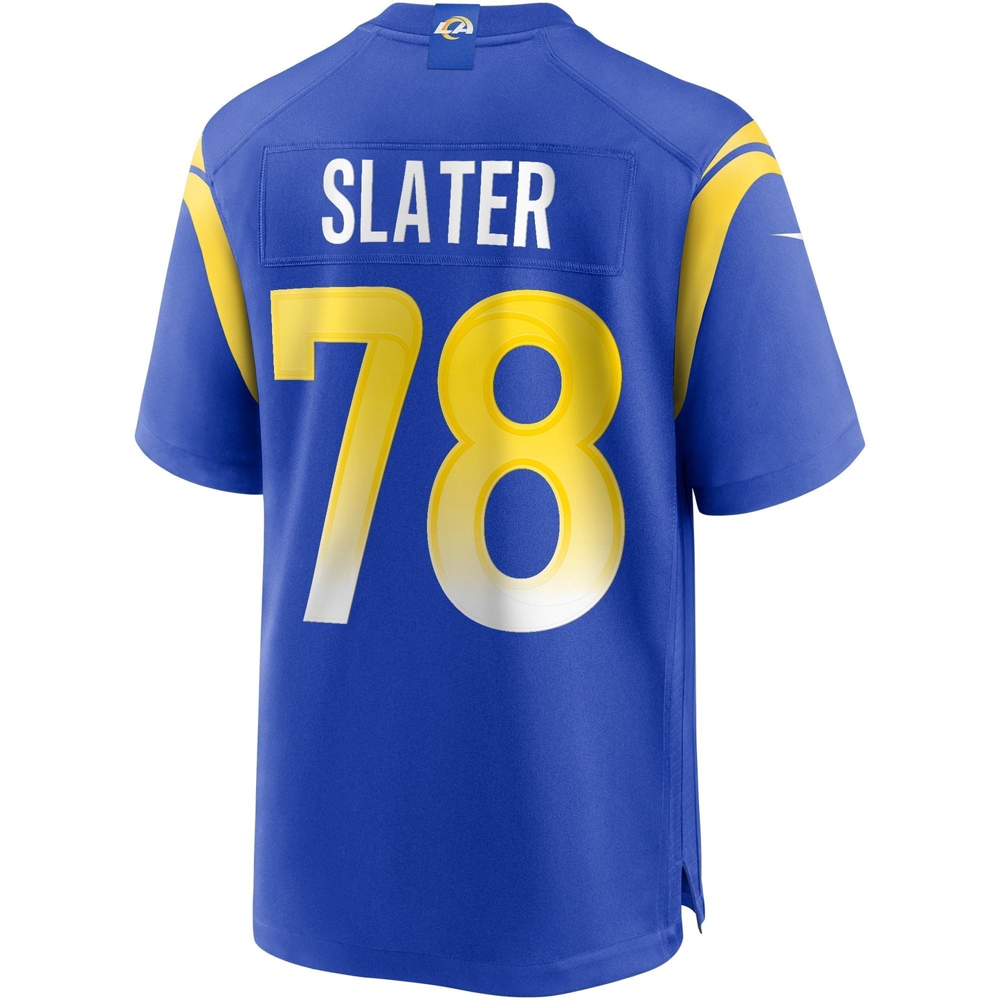 Jackie Slater Los Angeles Rams Game Retired Jersey - Royal