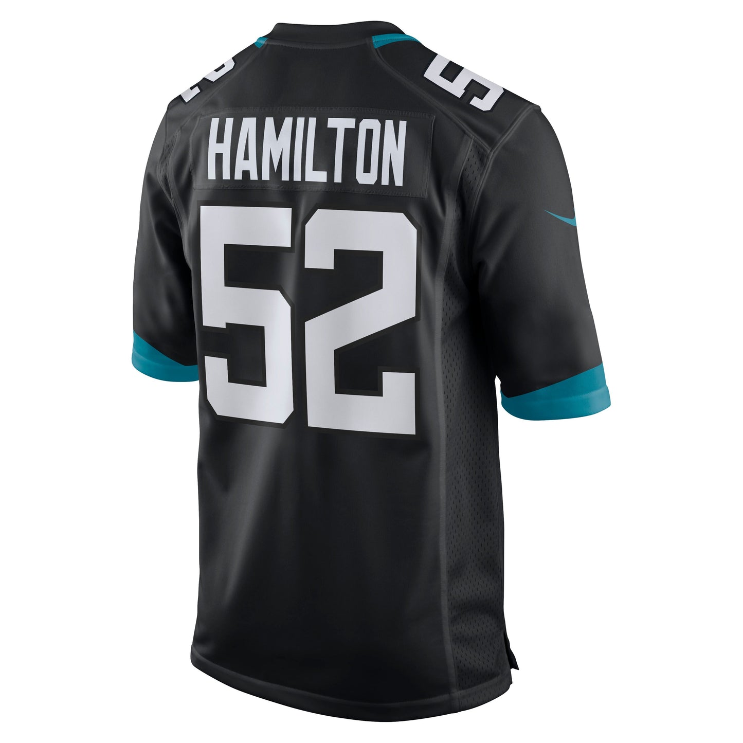 DaVon Hamilton Jacksonville Jaguars Game Jersey - Black