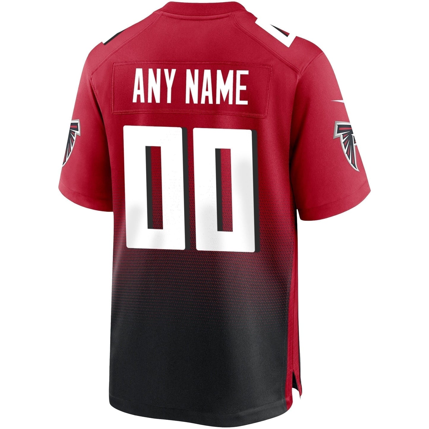 Atlanta Falcons Alternate Custom Game Jersey - Red