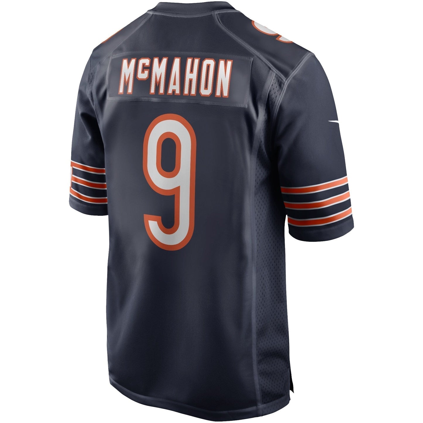 Jim McMahon Chicago Bears Game Retired Jersey - Navy