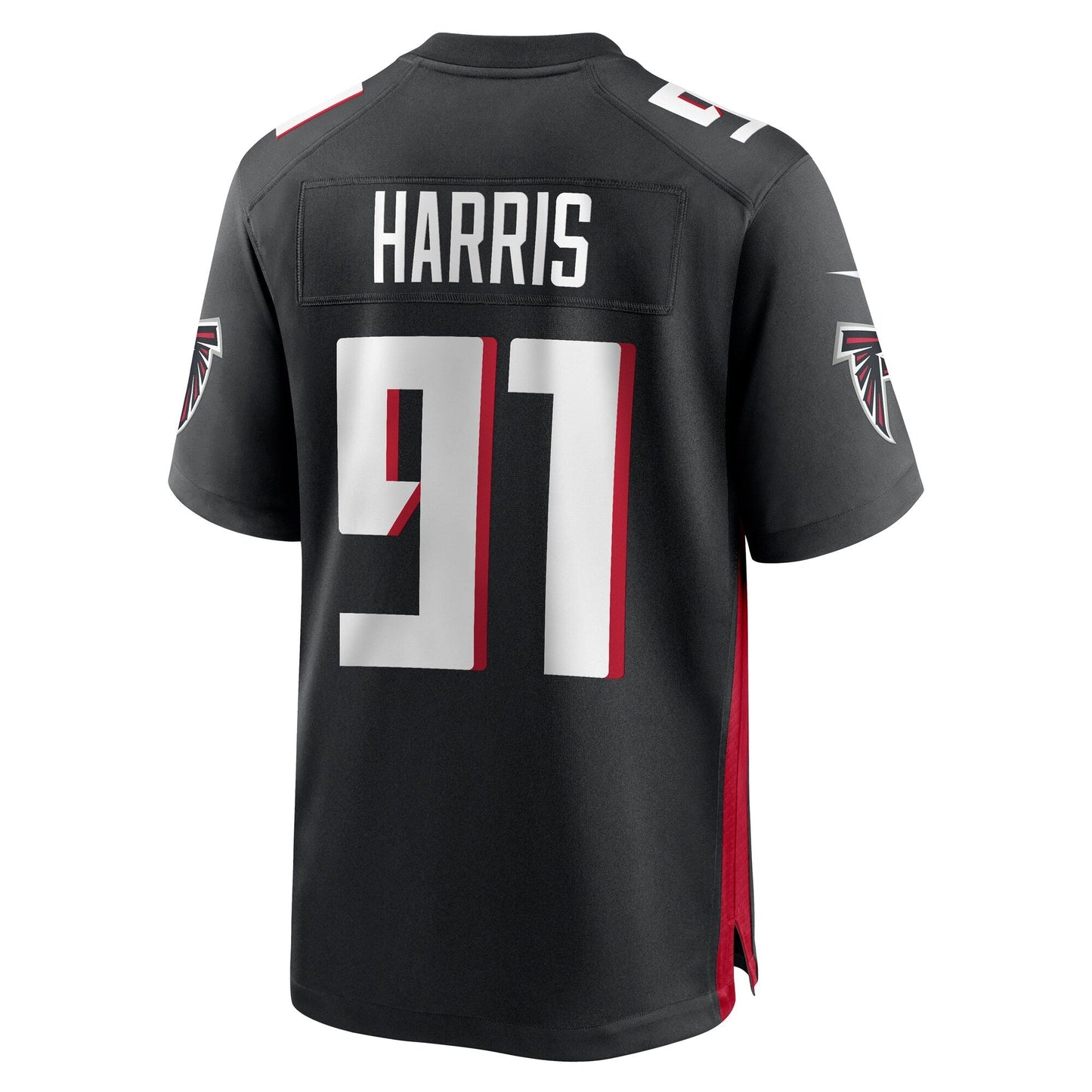 Demone Harris Atlanta Falcons Game Jersey - Black