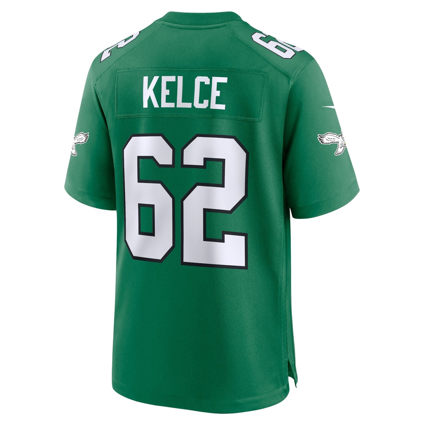 Jason Kelce Philadelphia Eagles Alternate Game Jersey - Kelly Green