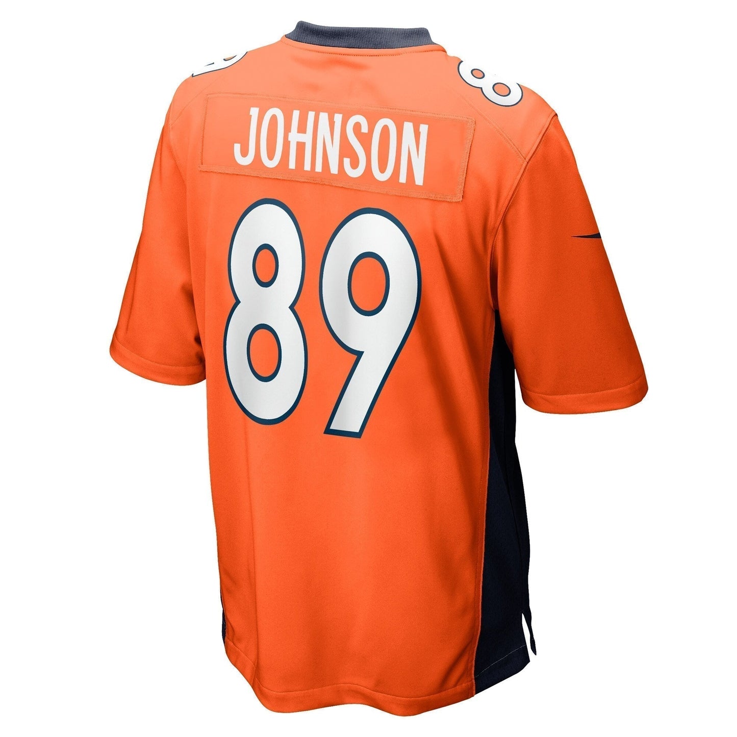Brandon Johnson Denver Broncos Game Jersey - Orange