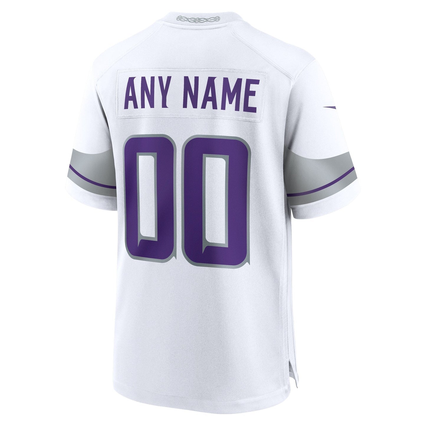 Minnesota Vikings Alternate Custom Game Jersey - White