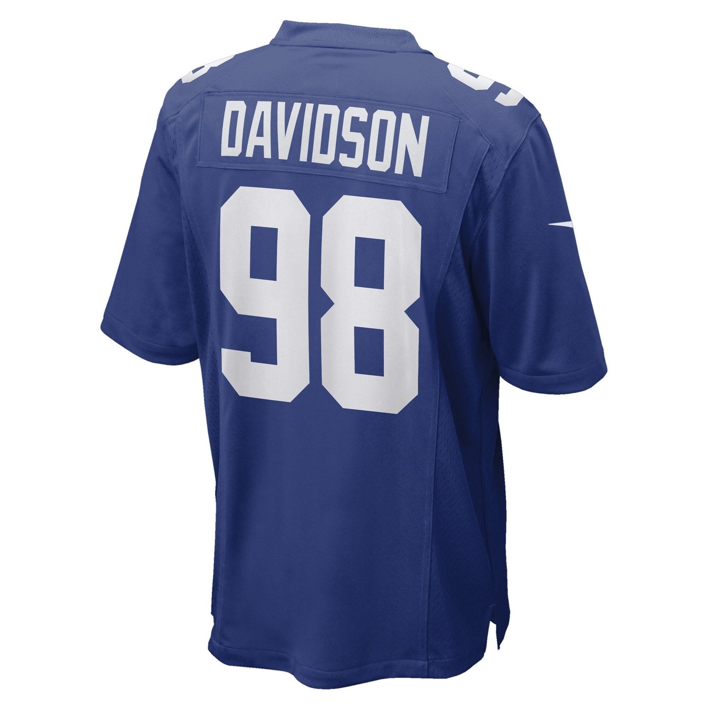 D.J. Davidson New York Giants Game Jersey - Royal