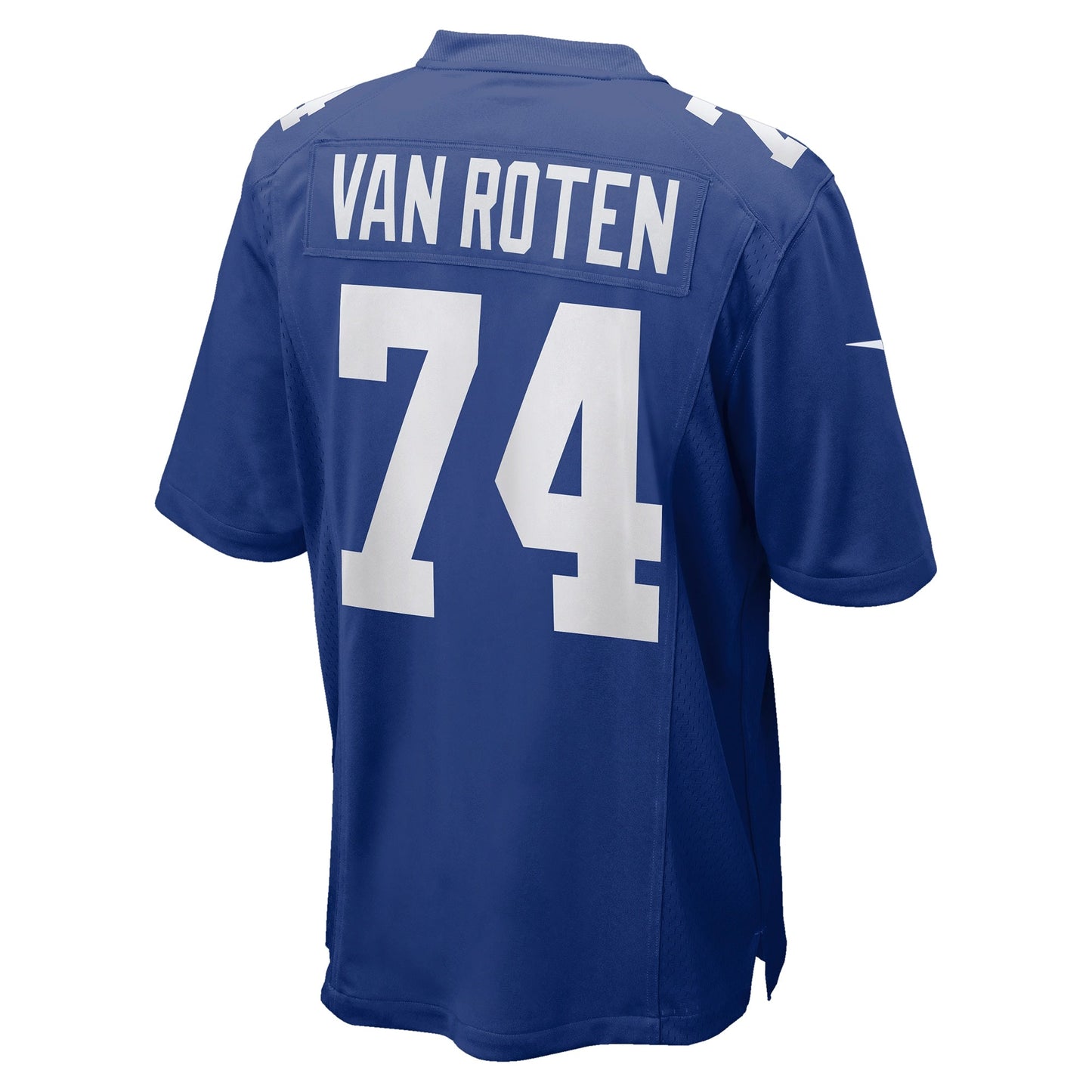 Greg Van Roten New York Giants Team Game Jersey - Royal