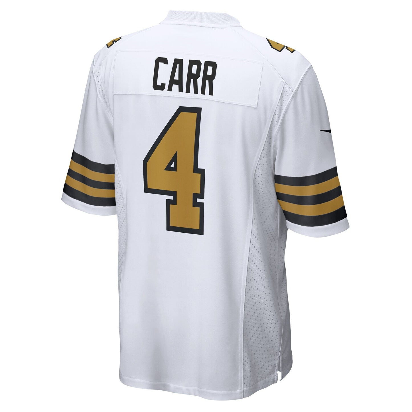 Derek Carr New Orleans Saints Alternate Game Jersey - White
