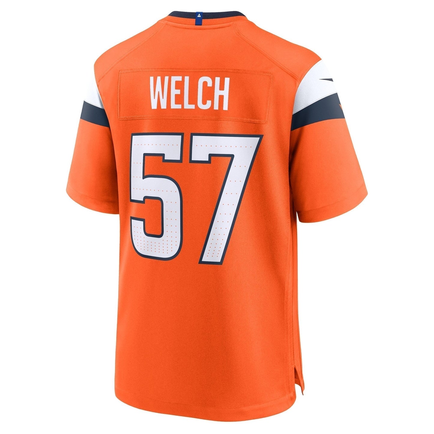 Kristian Welch Denver Broncos Team Game Jersey - Orange
