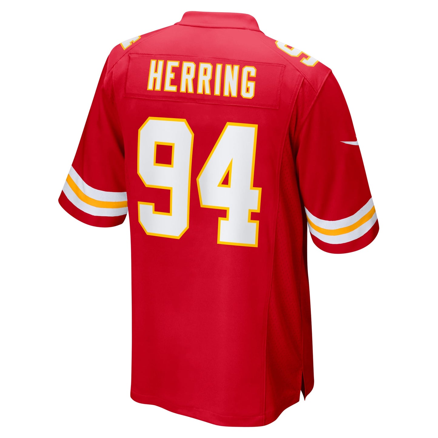 Malik Herring Kansas City Chiefs Team Game Jersey - Red