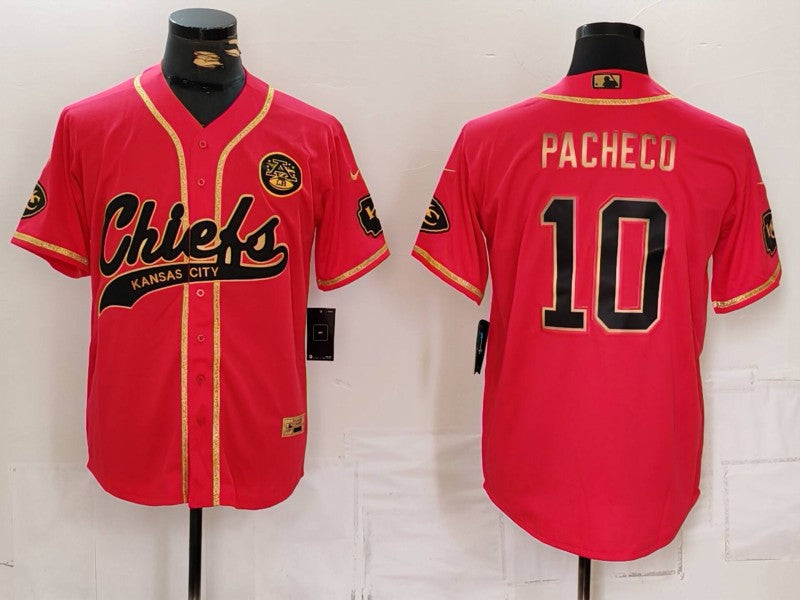 Men's Kansas City Chiefs Isiah Pacheco Red Player Game Jersey