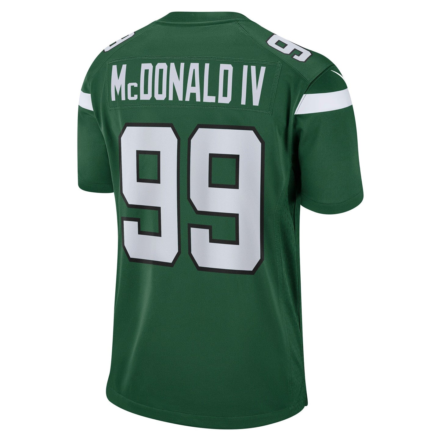 Will McDonald IV New York Jets Game Jersey - Gotham Green