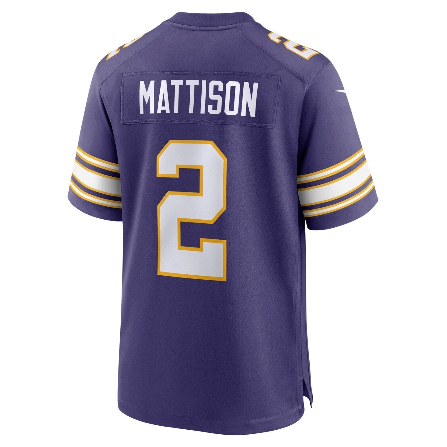Alexander Mattison Minnesota Vikings Classic Game Jersey - Purple
