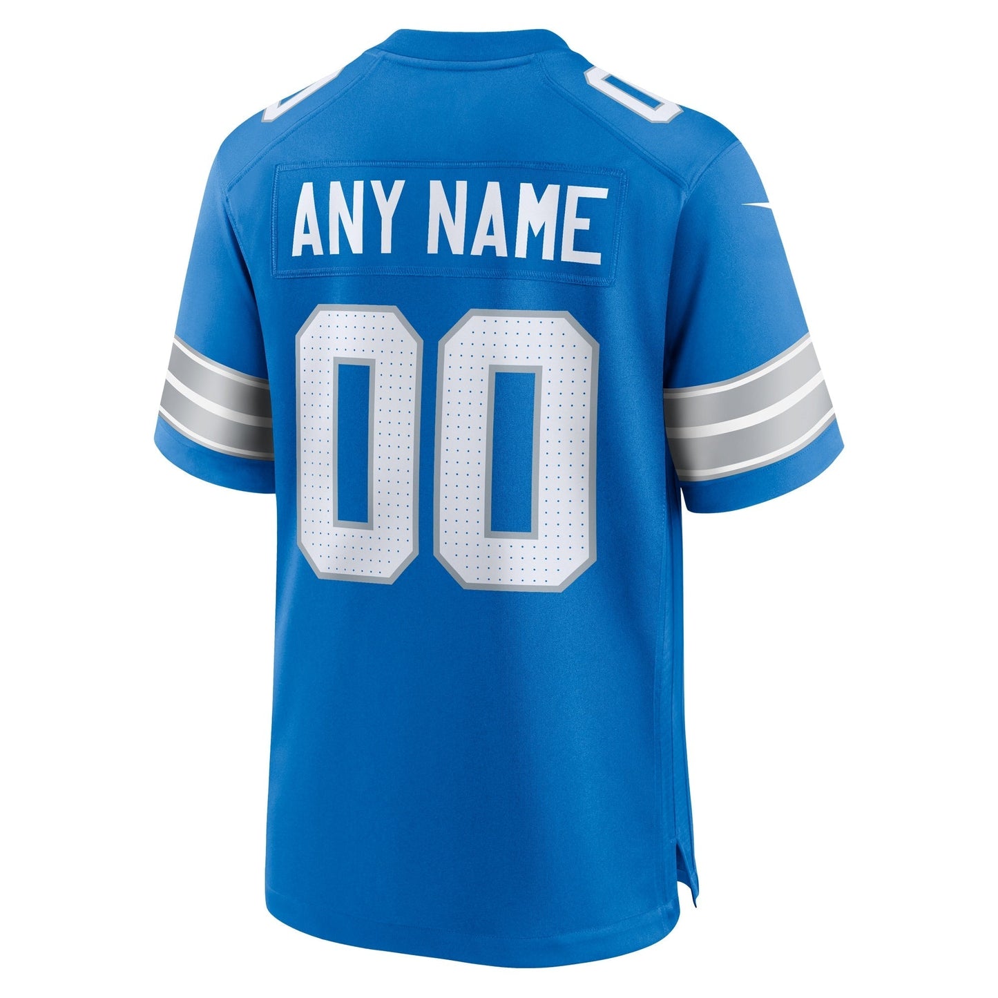 Detroit Lions Custom Game Jersey - Blue
