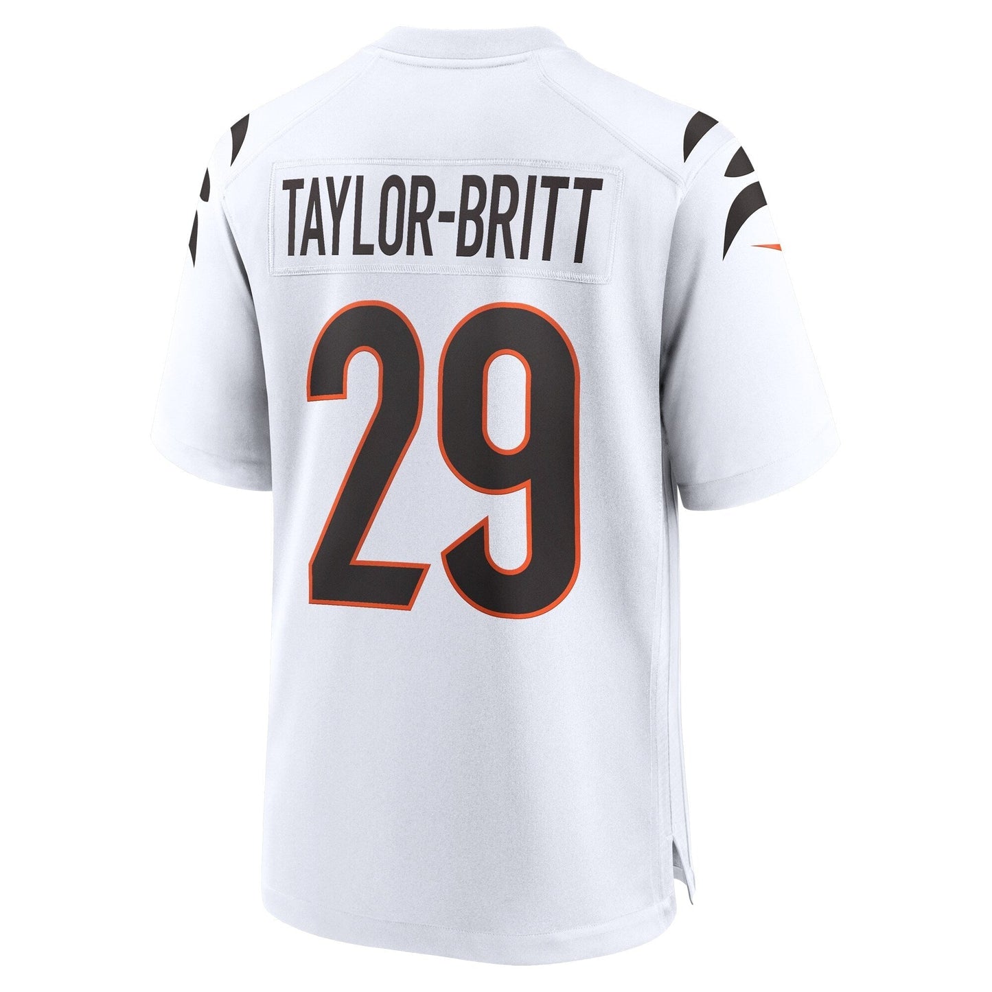 Cam Taylor-Britt Cincinnati Bengals Game Jersey - White