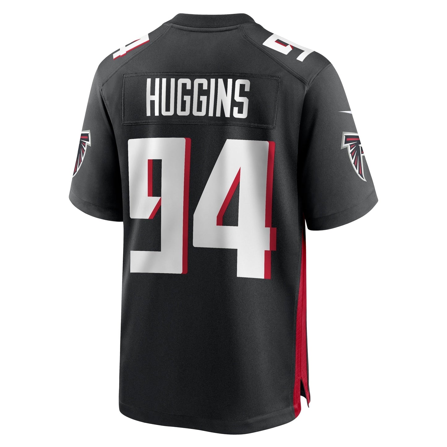 Albert Huggins Atlanta Falcons Team Game Jersey - Black