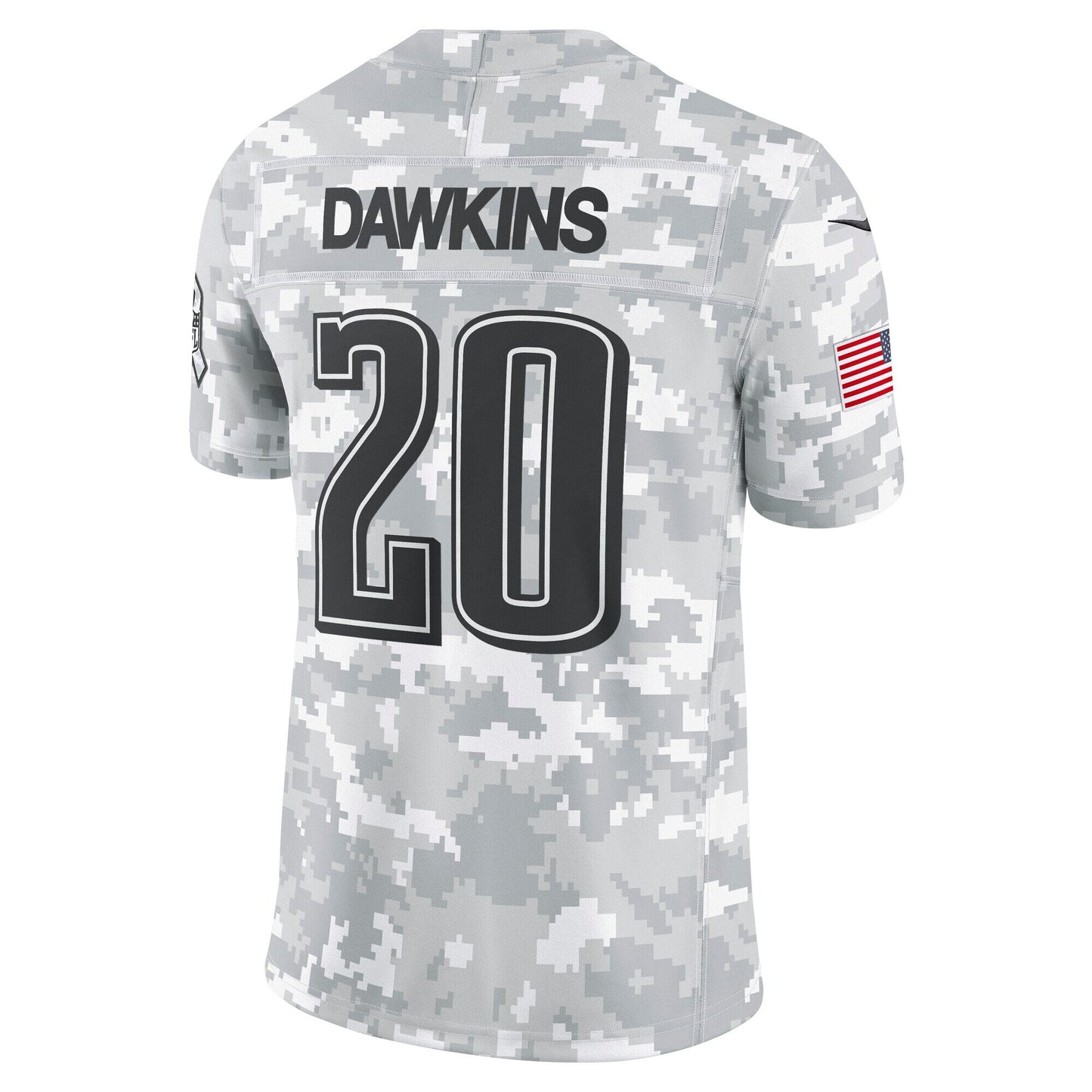 Brian Dawkins Philadelphia Eagles 2024 Salute to Service Retired Limited Jersey - Arctic Camo