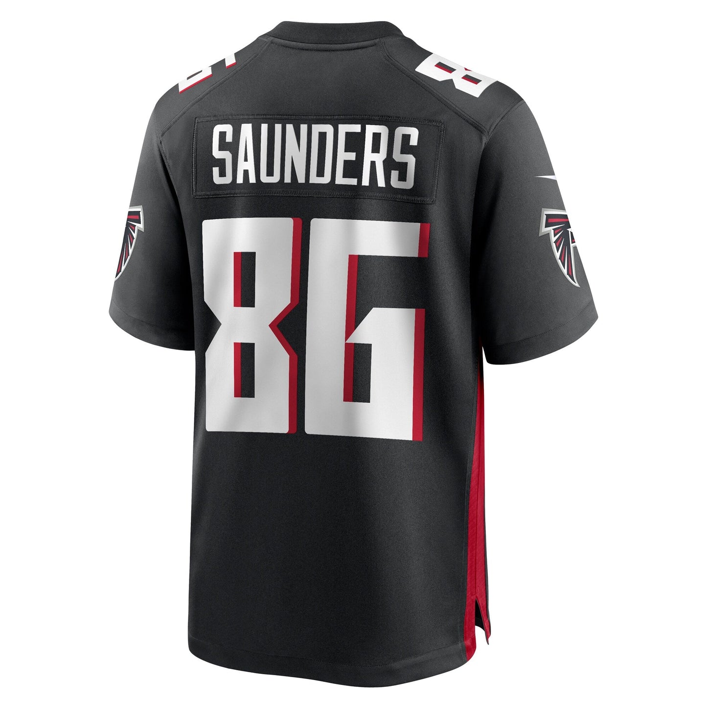 CJ Saunders Atlanta Falcons Team Game Jersey - Black