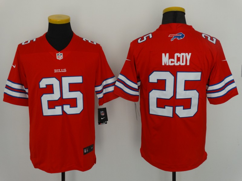 Men's Buffalo Bills LeSean McCoy Red Game Jersey