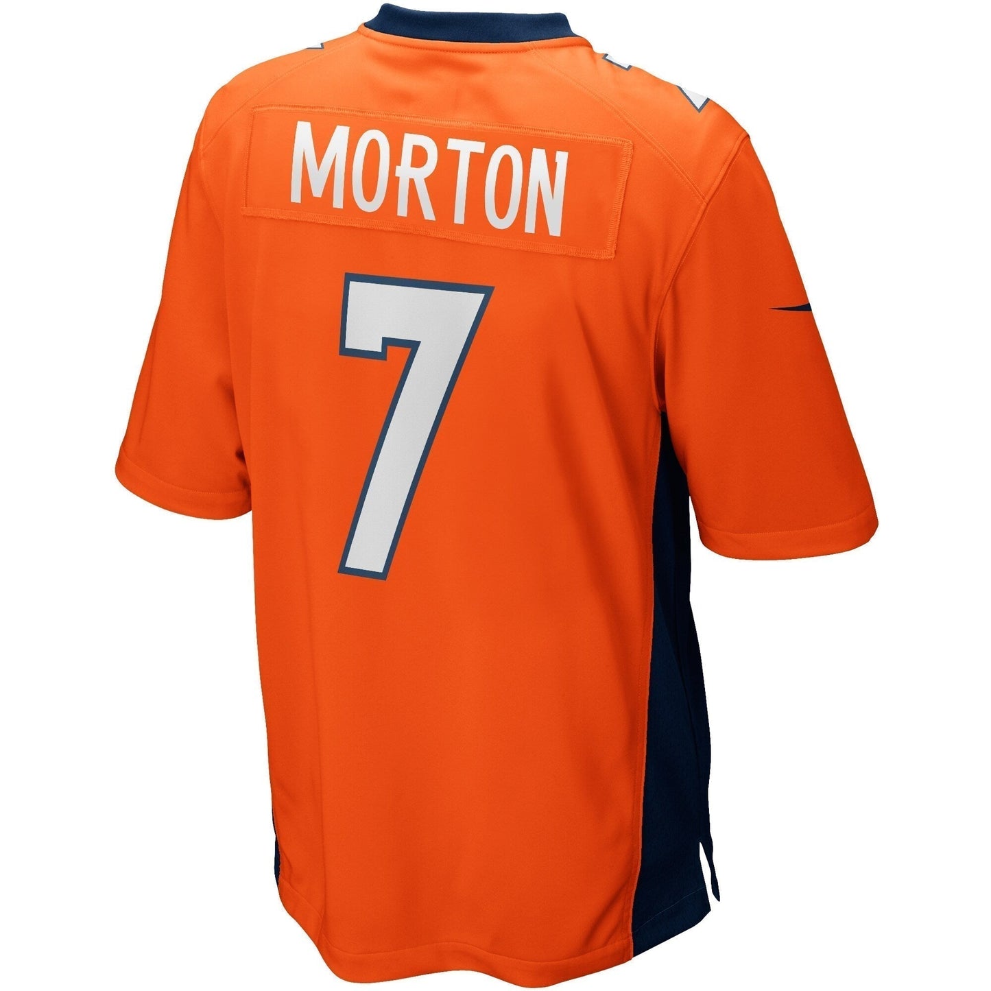 Craig Morton Denver Broncos Game Retired Jersey - Orange
