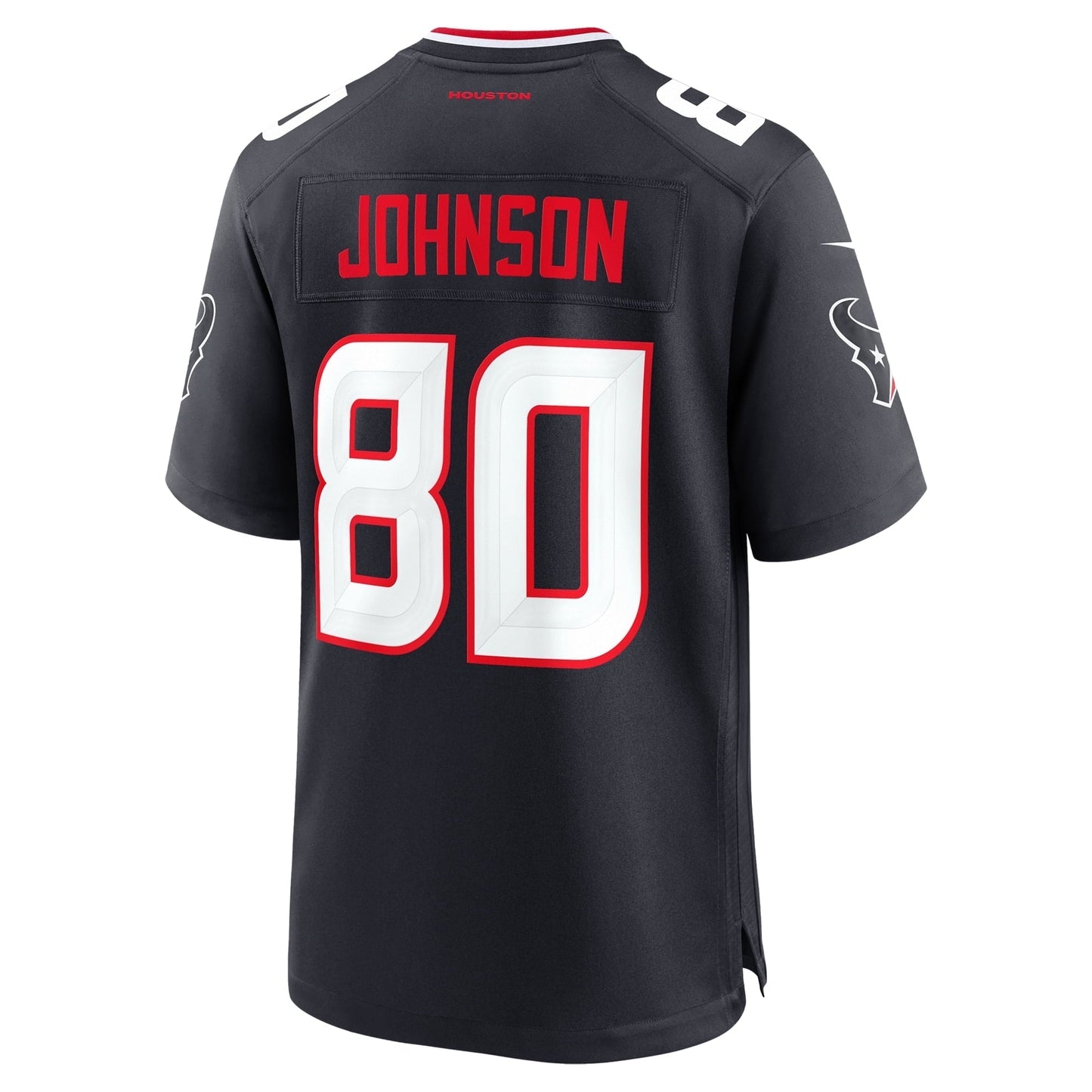 Men's Andre Johnson Navy Houston Texans Team Retired Player Game Jersey