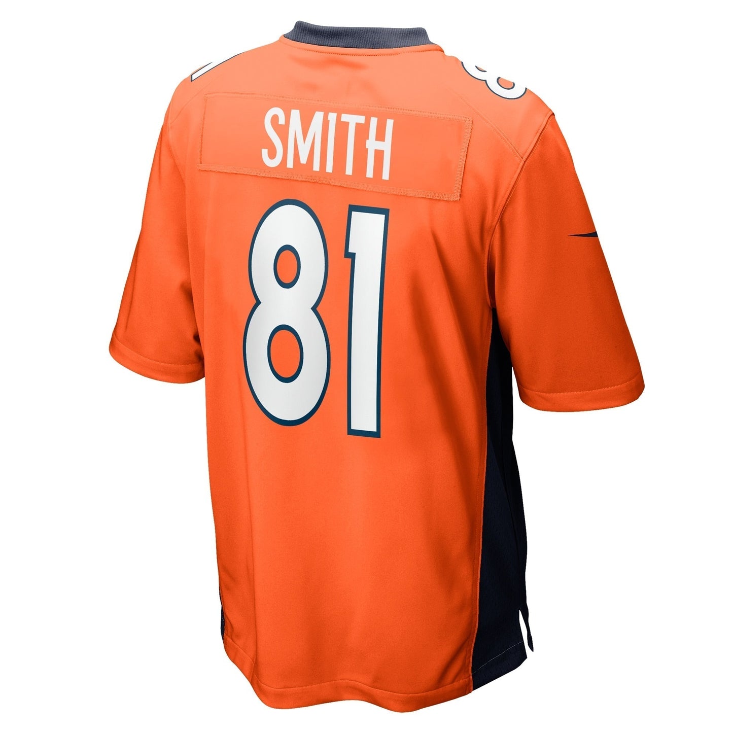 Tre'Quan Smith Denver Broncos Game Jersey - Orange
