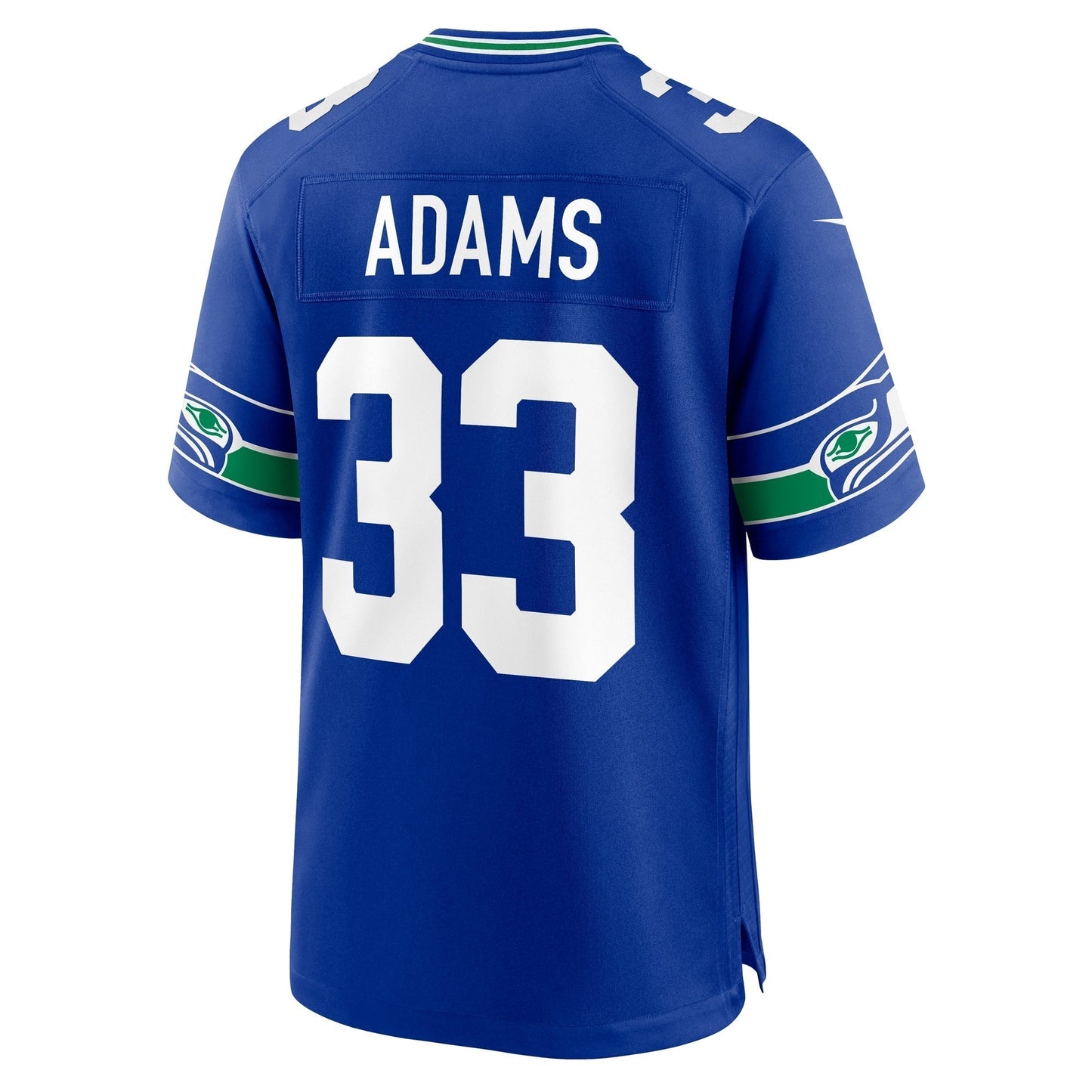 Jamal Adams Seattle Seahawks Throwback Game Jersey - Royal