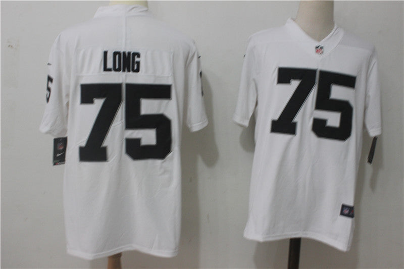 Men's Las Vegas Raiders Howie Long White Game Player Jersey