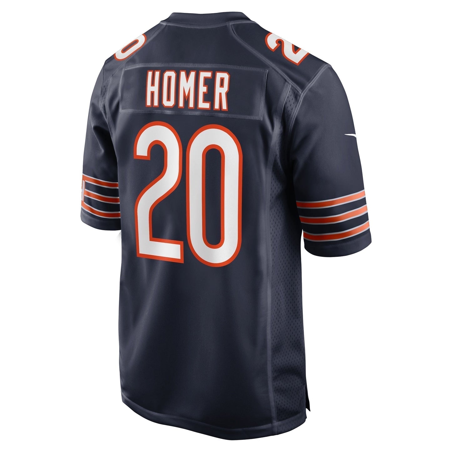 Travis Homer Chicago Bears Game Jersey - Navy