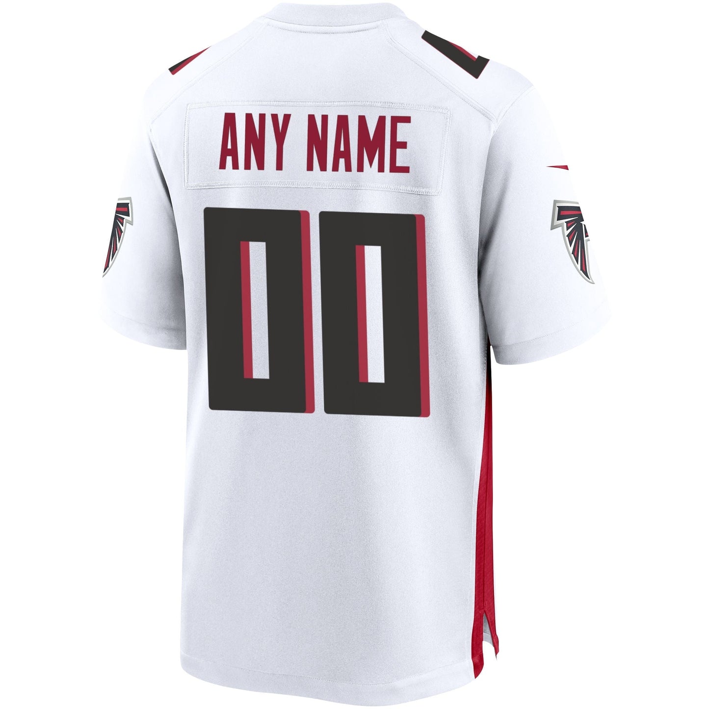 Atlanta Falcons Custom Game Jersey - White