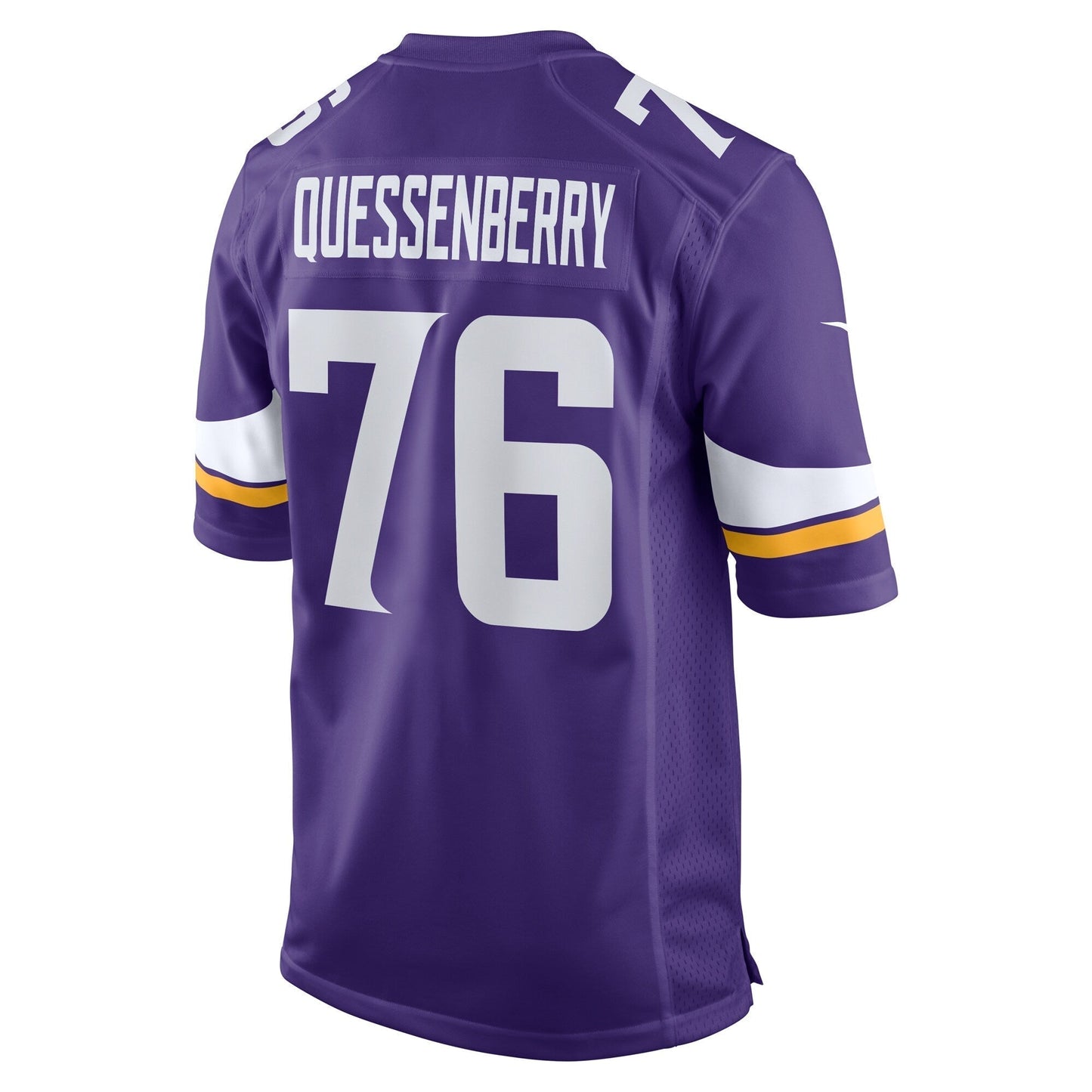 David Quessenberry Minnesota Vikings Team Game Jersey - Purple