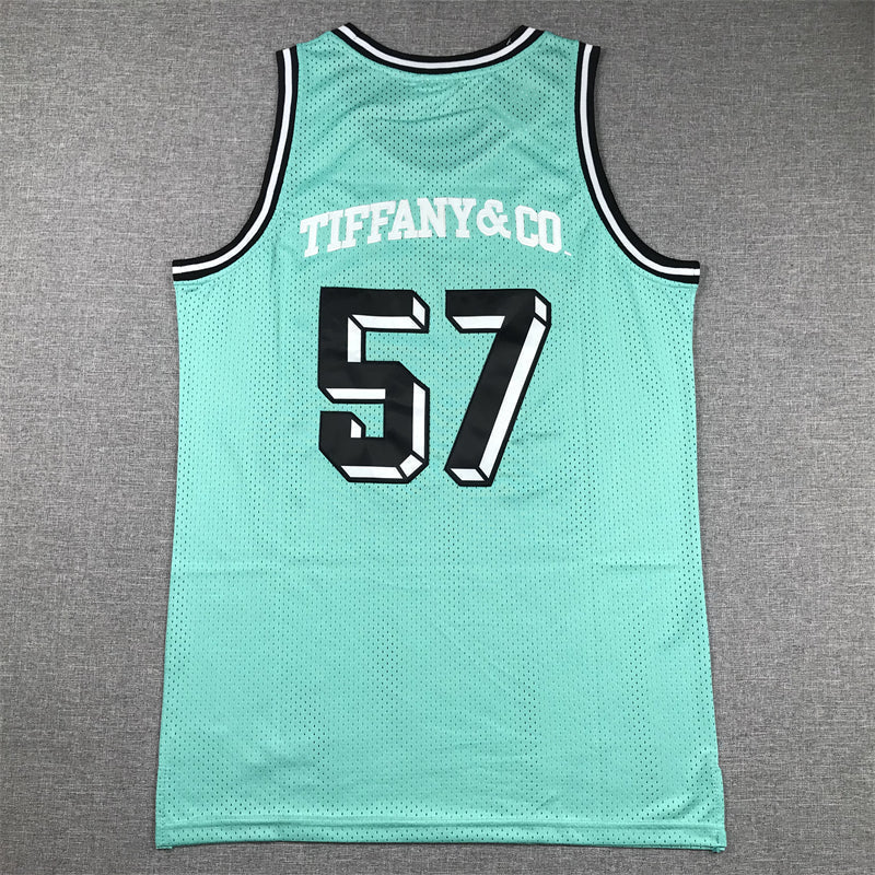Tiffany #57 blue jersey