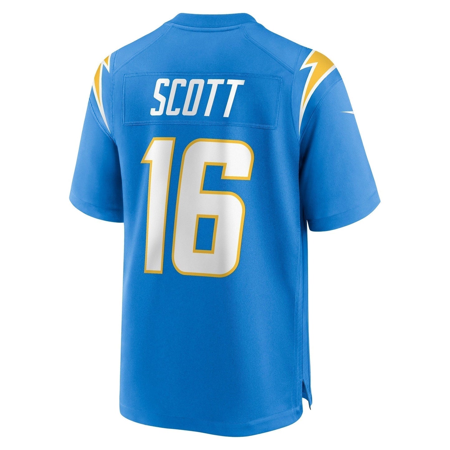 JK Scott Los Angeles Chargers Game Jersey - Powder Blue