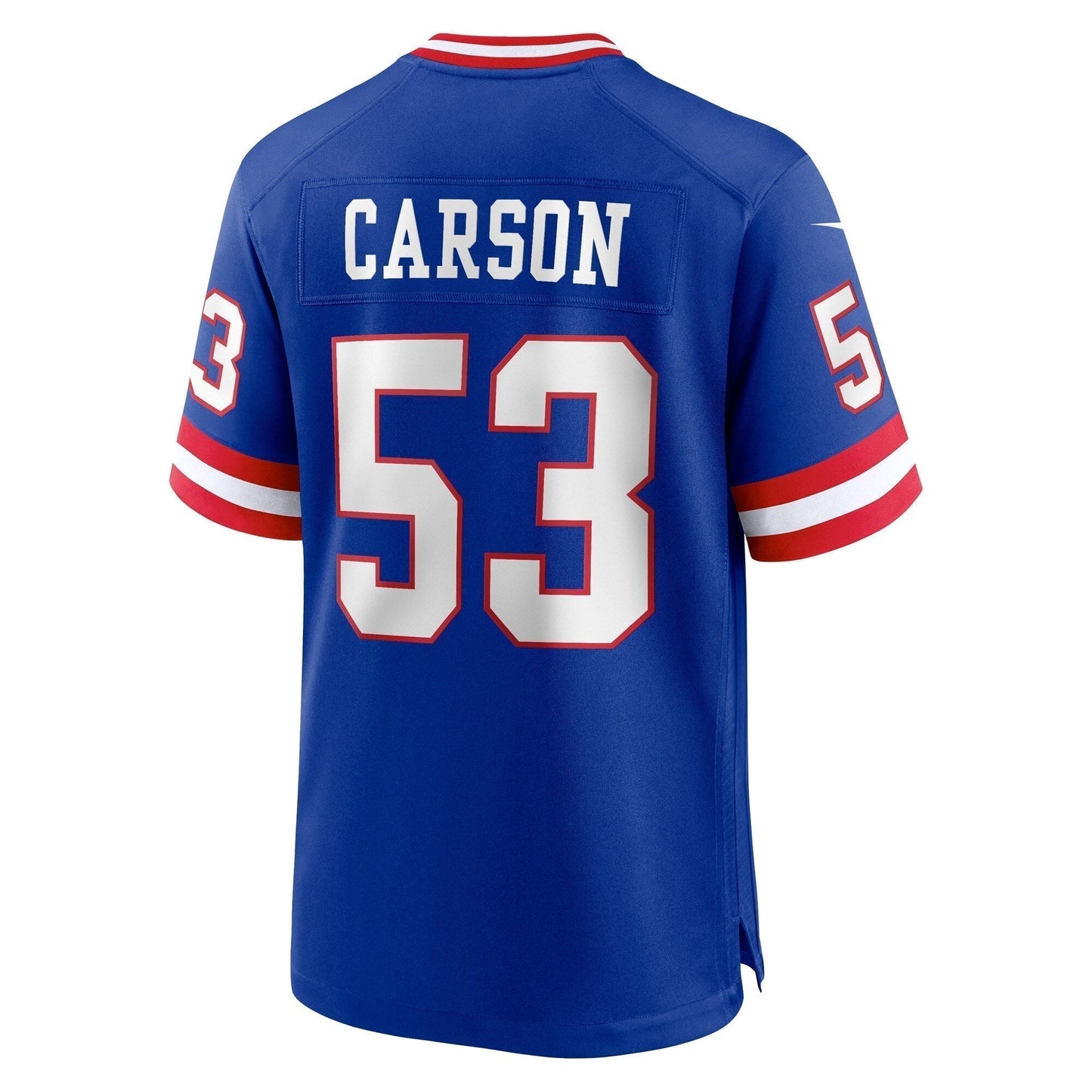 Harry Carson New York Giants Classic Retired Game Jersey - Royal