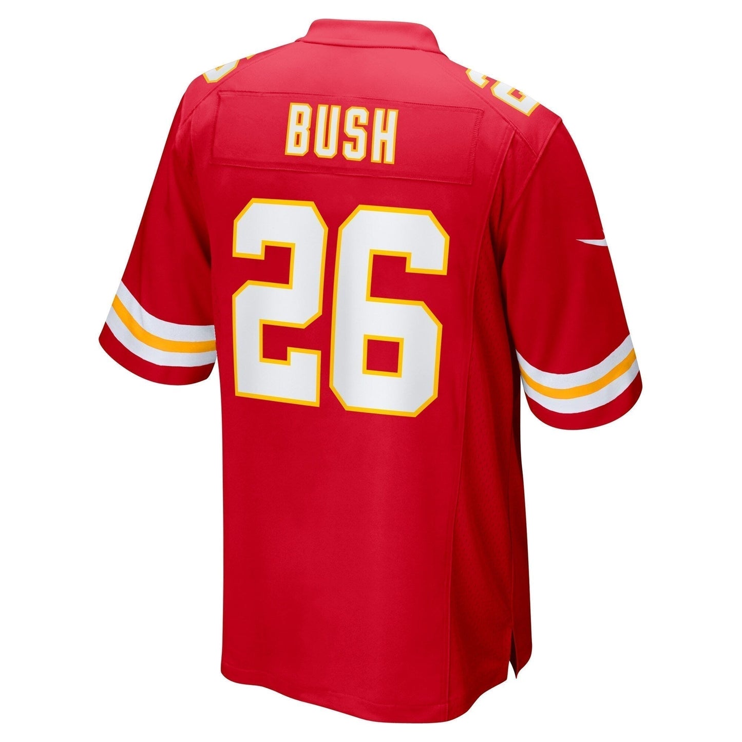 Deon Bush Kansas City Chiefs Game Jersey - Red