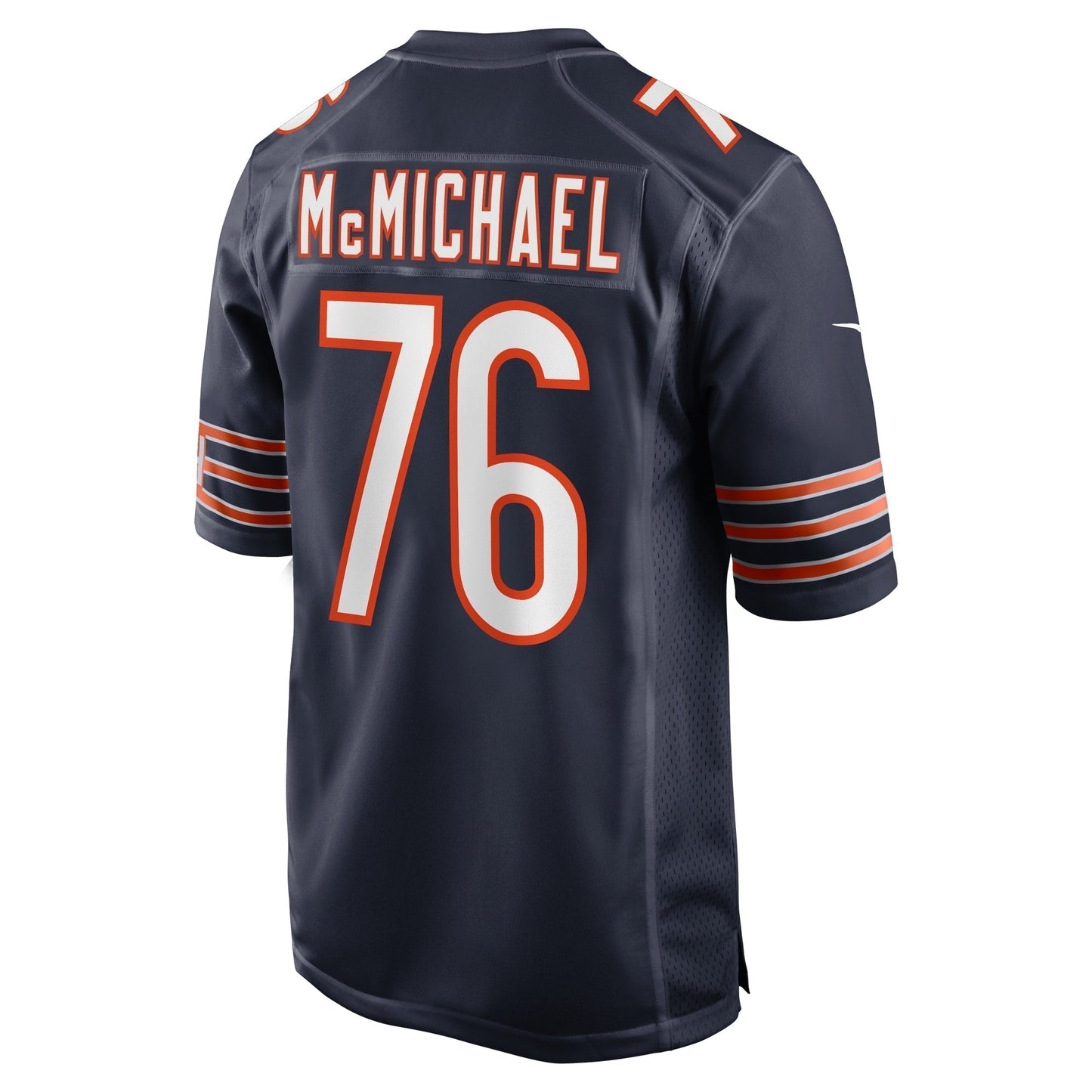 Steve McMichael Chicago Bears Retired Game Jersey - Navy