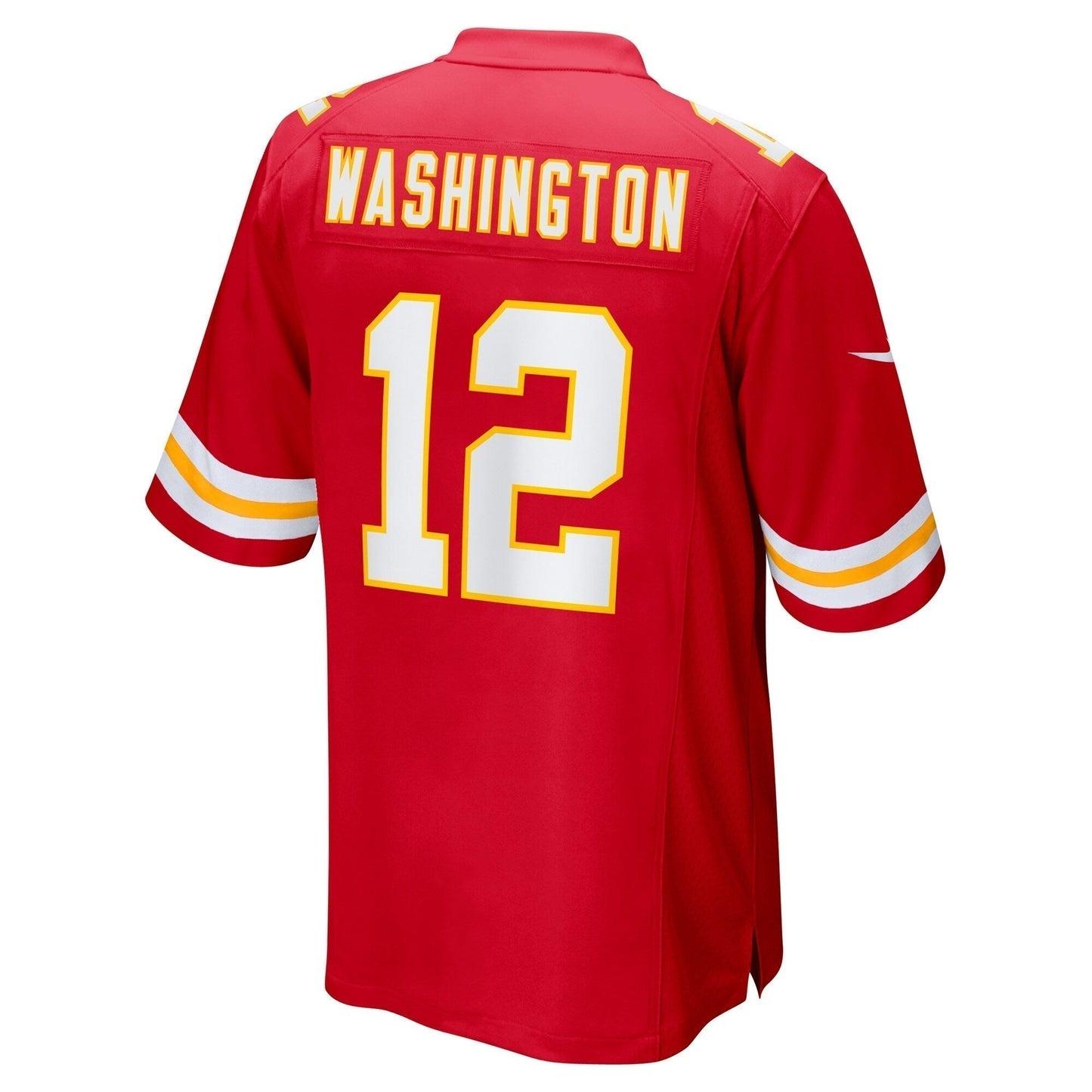 Montrell Washington Kansas City Chiefs Team Game Jersey - Red