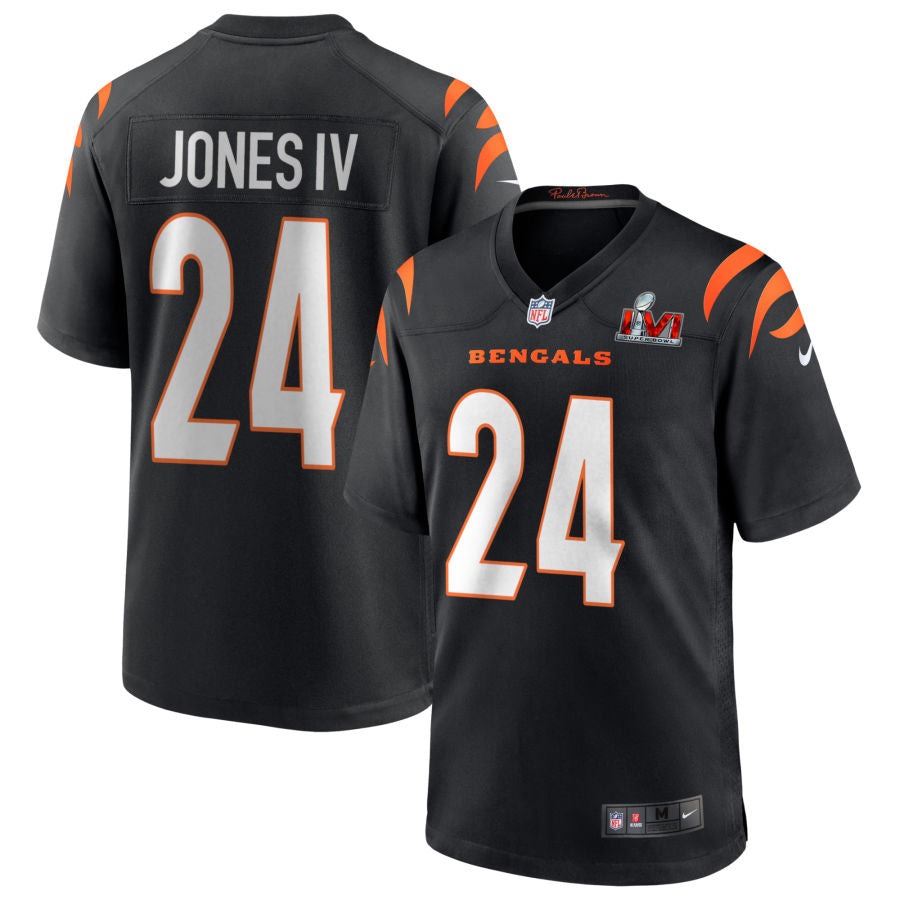 Sidney Jones IV Cincinnati Bengals Super Bowl LVI Game Jersey - Black