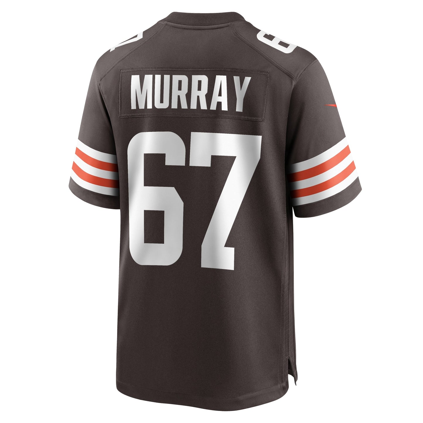 Justin Murray Cleveland Browns Team Game Jersey - Brown
