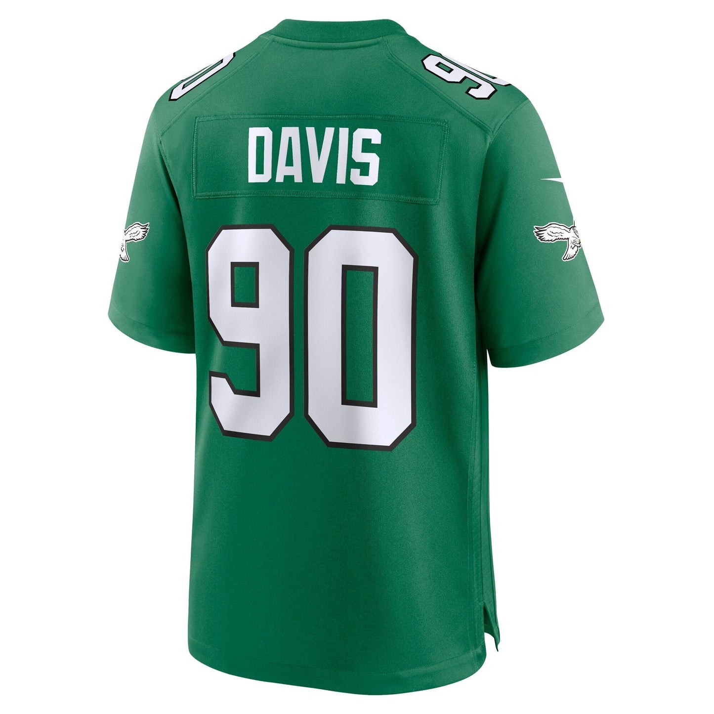Jordan Davis Philadelphia Eagles Alternate Game Jersey - Kelly Green