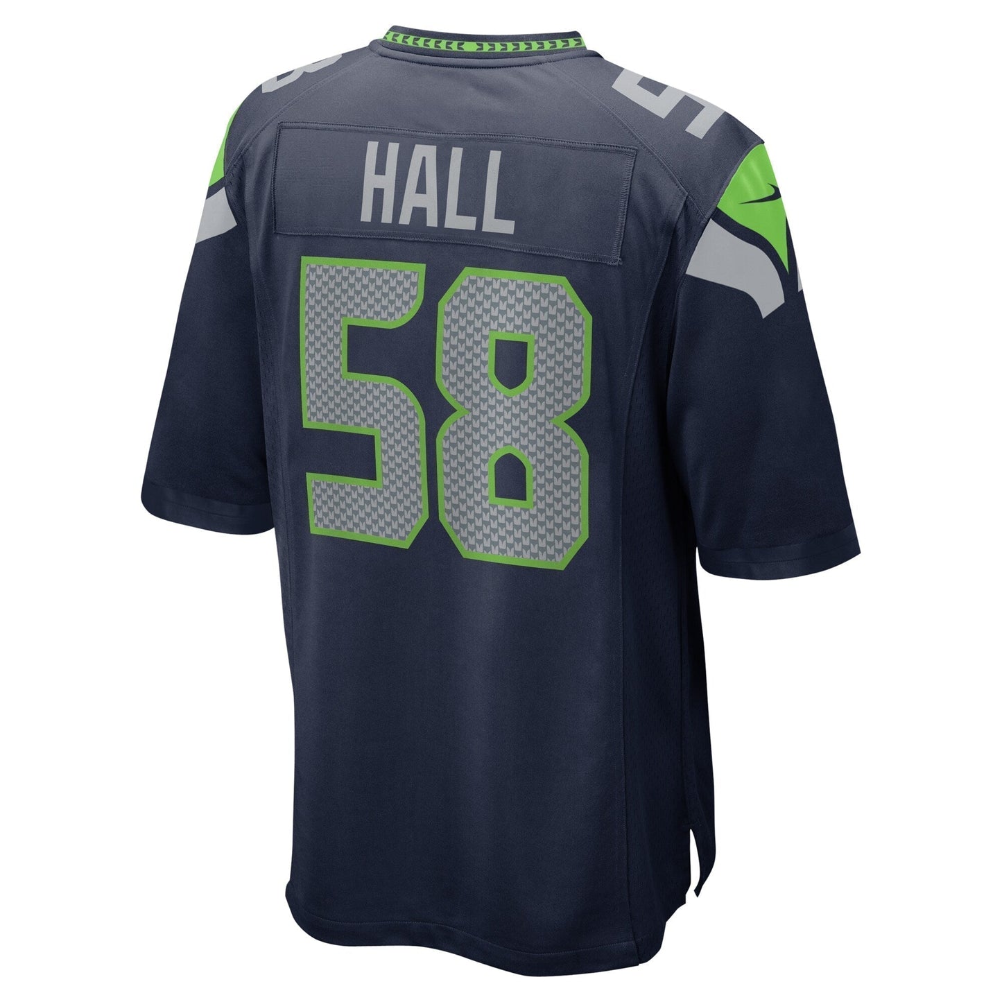 Derick Hall Seattle Seahawks Game Jersey - College Navy