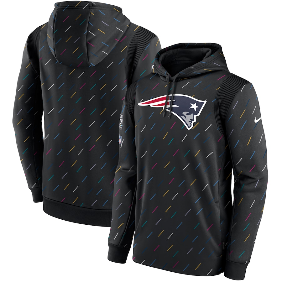 Men's New England Patriots 2021 Salute to Service Hoodie Black