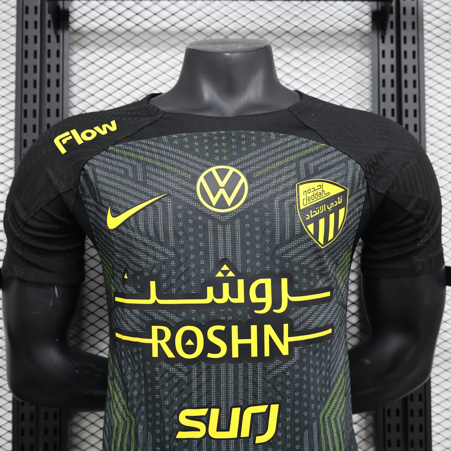 2026 Jeddah Second Away Black Advertisement Version Player Jersey