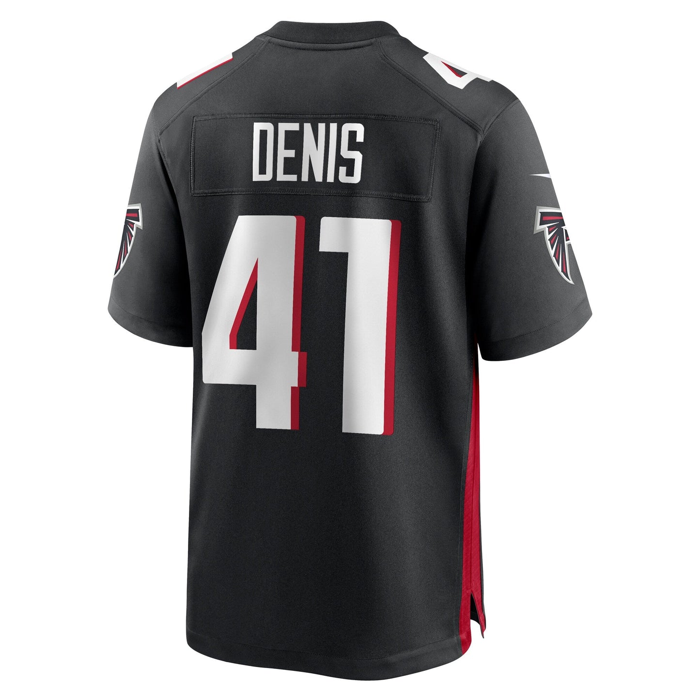 Lukas Denis Atlanta Falcons Game Jersey - Black