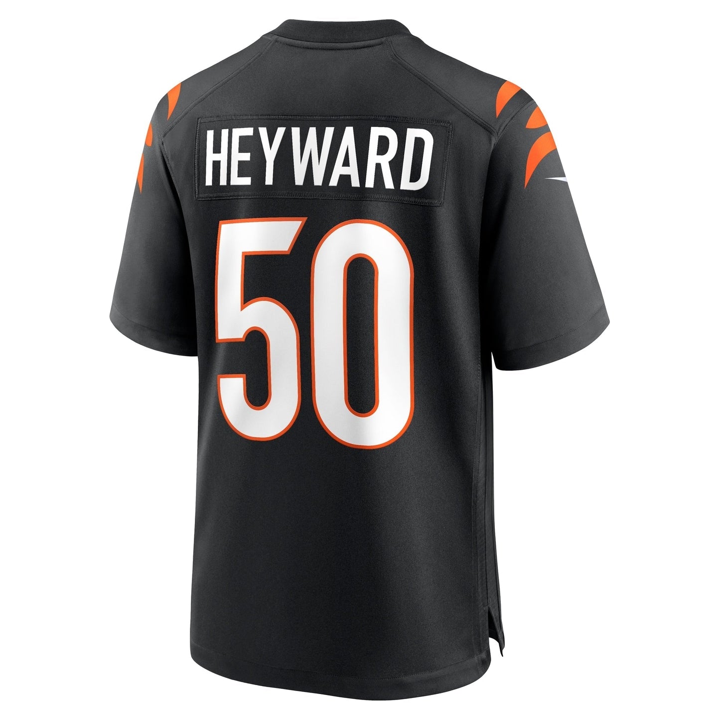 Shaka Heyward Cincinnati Bengals Team Game Jersey - Black