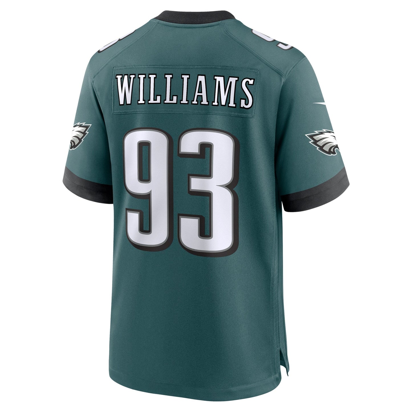 Milton Williams Philadelphia Eagles Team Game Jersey - Midnight Green