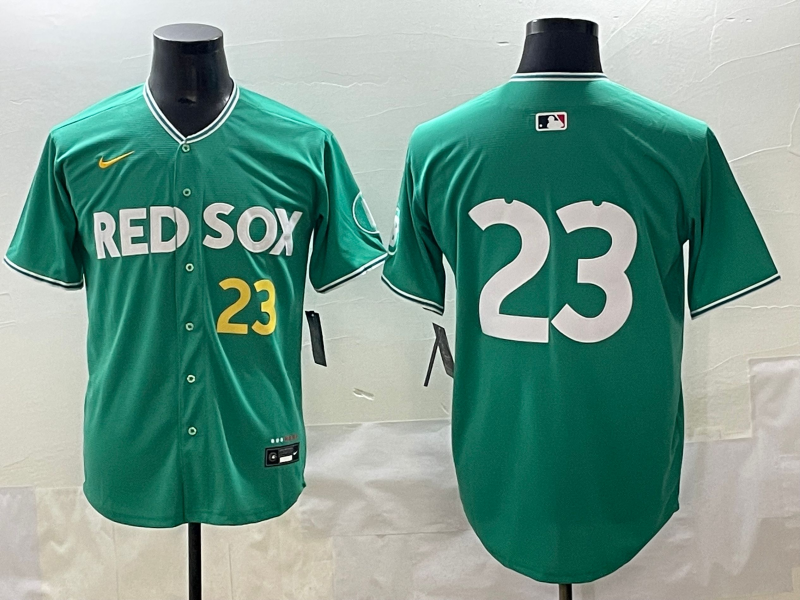 Men's Boston Red Sox Dennis Boyd Green 2025 City Connect Limited Player Jersey