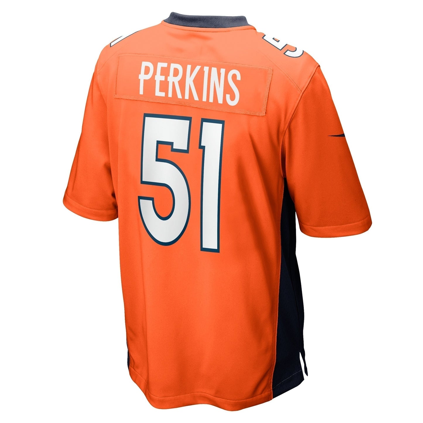 Ronnie Perkins Denver Broncos Game Jersey - Orange